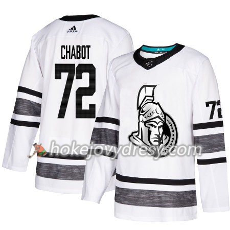 Pánské Hokejový Dres Ottawa Senators Thomas Chabot 72 Bílá 2019 NHL All-Star Adidas Authentic